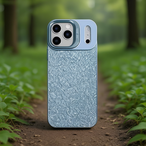 Étui de téléphone portable IP 17 en TPU+PC antichoc orné de paillettes et de diamants - Product Image 2