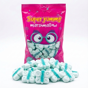 Dulces Personalizados al por Mayor Estilo Sueco, <span class=keywords><strong>Crema</strong></span> de Malvavisco, Sabores de Helado, Variedad de Formas, Gomitas - Product Image 1