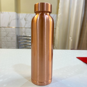 ขวดน้ำสมุนไพรทำจากทองแดงแท้พิมพ์ลายออกแบบได้ตามต้องการสำหรับทั้งชายและหญิง - Product Image 1