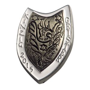 Custom High Detail Metal <b>Badge</b> for Hat Clothe Business Gift Active Metal Craft - Product Image 1