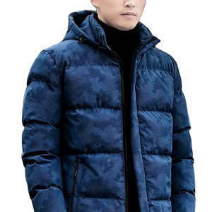 แจ็คเก็ตบับเบิ้ลสำหรับผู้ชายเสื้อบับเบิ้ลพิมพ์ลายดีไซน์ใหม่2024 - Product Image 1