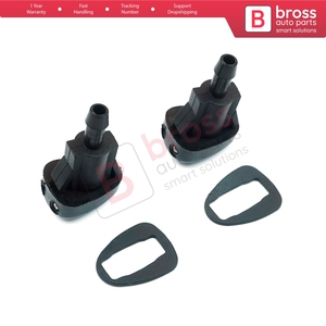 BSP533 2 Pieces Front Window Wiper Water Washer Nozzle <b>Spray</b> Twin Dual Jet for Accent Getz Spectra Sephia 98630-22000 0K2AA-6751 - Product Image 5