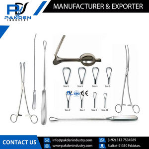 ชุดเครื่องมือผ่าตัดทางนรีเวชแบบใช้ซ้ำได้ ทำจากสแตนเลส คุณภาพสูง ยี่ห้อ PADK DEN INDUSTRY รุ่น 1 - Product Image 3