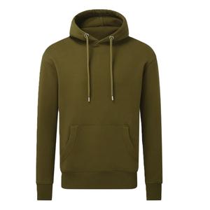 Sudadera con Capucha Extra Grande para Hombre, 100% Algodón, de Alta Calidad, Estilo Urbano, Tejido de Ganchillo, Diseño Sólido, Ideal para el Invierno - Product Image 2