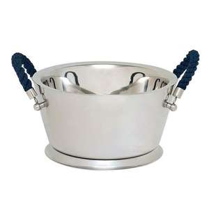 Seau à glace en argent tendance, refroidisseur de boissons en métal et refroidisseur à vin pour la décoration de bar, vente chaude pour seau à champagne - Product Image 1