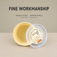 Boîte d'emballage alimentaire jetable Zhongfei en PP de qualité alimentaire avec couvercle, formats rond, carré, rectangulaire, avec système anti-effraction, compatible micro-ondes