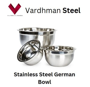 Offre exceptionnelle sur 100% Véritable qualité en acier inoxydable allemand 202 Grand bol à mélanger de cuisine 16cm 32cm Bol à fruits poli - Product Image 5