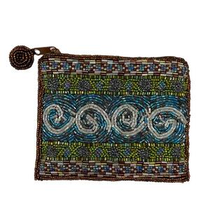 Monedero de Cuentas Hecho a Mano en India, Colorido, con Cierre, Mini Cartera para Mujer, Pedido al por Mayor - Product Image 3