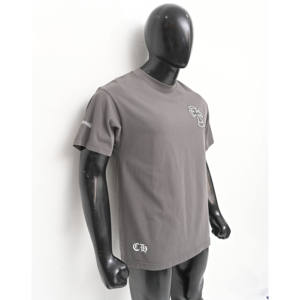 เสื้อยืดผู้ชายแฟชั่นปักโลโก้สไตล์วินเทจพลัสไซส์ระบายอากาศได้ดี - Product Image 6