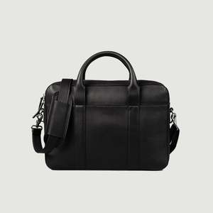Bolso Mensajero Vintage de Cuero Genuino con Cierre - Tamaño Grande para el Trabajo - Product Image 1