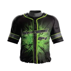Uniforme de baseball personnalisé de haute qualité, taille plus, séchage rapide, respirant, 100% polyester, taille adulte - Product Image 5