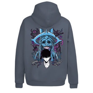 Men's 100 Percent Cotton Winter Graphic <b>Hoodie</b> Double-Sided <b>Anime</b> Print Long Sleeve Pullover Comfortable Fit Top - Product Image 4