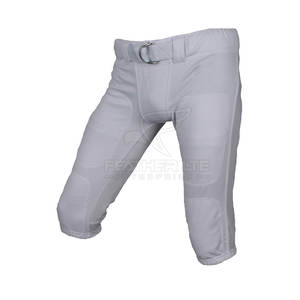 Pantalones de fútbol americano Equipo deportivo acolchado duradero con cintura ajustable Pantalones de fútbol americano transpirables para hombres - Product Image 3