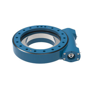 SE seri SE5 SE12 SE21 SE25 turbin angin tertutup Slew tunggal penggerak cacing dengan Motor DC 24V untuk pelacak tenaga surya - Product Image 3