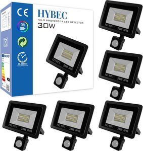 Clar-ngoài trời nhôm IP66 <span class=keywords><strong>Led</strong></span> Đèn Pha cảm biến chuyển động không thấm nước an ninh Spotlight cho vườn & lối vào mặt tiền 20W-100W - Product Image 1