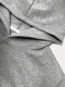 Vêtements d'hiver décontractés pour hommes Sweats à capuche décontractés de couleur unie Sweats à capuche décontractés à la mode Slim Fit pour hommes - Product Image 3