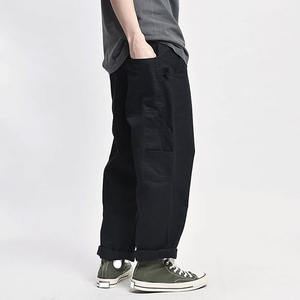 Pantalon cargo en toile personnalisé en gros, nouveau style décontracté, imperméable, respirant, design à 6 poches, pantalon cargo de poids moyen - Product Image 3
