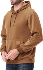 Pulls à capuche d'hiver en gros pour hommes - Tissu en molleton de coton Couleurs et logo personnalisés Services OEM/ODM - Product Image 5