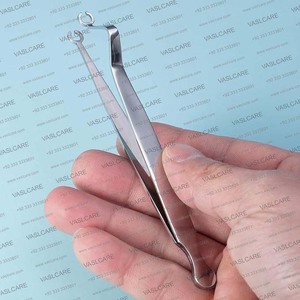 Herramienta de perforación corporal de acero quirúrgico | Abrazadera de tubo de aguja de fórceps para piercing profesional para mascotas de Vaslcare - Product Image 2