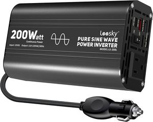 Convertisseur de courant pour voiture 200W - Product Image 2