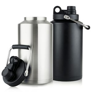BRAND NEW Gallon InsulatedWater Bottle128 StainlessSteel JugwithHandle WideMouth DoubleVacuum for Hot&Cold - Product Image 3
