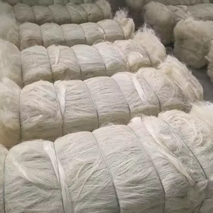 Fabricación de fábrica Varios materiales textiles de sisal naturales 100% Malla de fibra de sisal Tela de estilo liso - Product Image 3