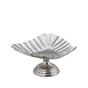 Kitchenware Accessories Fruits Serving <b>Storage</b> Bowl Nickle Plated Shiny Polished Hammered Serving Bowl Fast Food Metal Bowl - Product Image 2