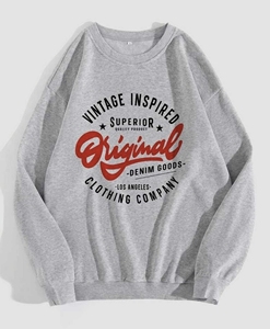 Haute qualité personnalisé 400g robuste 100% coton lavé col rond surdimensionné sweat marque hommes à capuche et sweat-shirt - Product Image 3