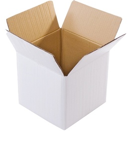 Pack of 20 White Card Board Boxes For Gift Packing