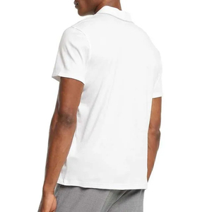 Pull de golf athlétique à fermeture éclair 1/4 pour hommes, respirant, séchage rapide, pour les sports de plein air, 100% coton, décontracté pour les polos, design OEM - Product Image 4