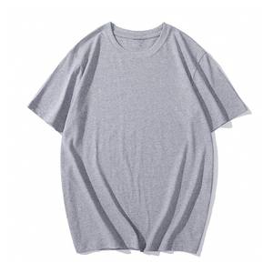 China Bangladesh Factory Price OEM Customized Logo Embroidery 200g Cotton Drop Shoulder Loose Fit Unisex Summer Solid <b>T</b> <b>Shirt</b> - Product Image 5