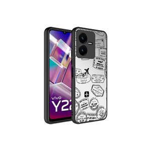 Étui en silicone antichoc à motif miroir de luxe pour Vivo Y35 V23E Y19 A34 Max - Matériau TPU souple Protection de l'appareil photo Couverture arrière - Product Image 1
