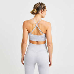 Fabricación profesional, nuevo diseño, traje de entrenamiento para ejercicio, ropa deportiva, conjunto de Yoga para mujer, precio razonable, Spandex elástico - Product Image 3