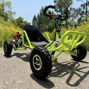 HL-GGK-01 Nouveau kart à pédales à essence 49CC tout-terrain UTV, <span class=keywords><strong>vélo</strong></span> de plage à <span class=keywords><strong>dérive</strong></span> avec une vitesse de 35 km/h pour l'extérieur - Product Image 1