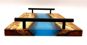 Plateaux en bois de résine avec un design attrayant idéal pour accueillir des événements et servir les invités dans le style disponible pour l'exportation en vrac - Product Image 2