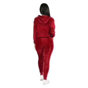 Pantalon de survêtement à capuche élastique pour dames, ensemble de jogging, pantalon cargo, survêtement unisexe, ensemble 2 pièces - Product Image 6