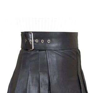 Kilts en cuir véritable les plus tendances avec un kilt en cuir pour femmes élégantes de haute qualité sur mesure pour des vêtements de plein air - Product Image 3