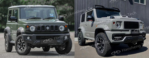 3 door <span class=keywords><strong>5</strong></span> door G63 W Style Offroad <span class=keywords><strong>4x4</strong></span> Car Exterior Accessories Full Set Body Kits pour <span class=keywords><strong>Suzuki</strong></span> <span class=keywords><strong>Jimny</strong></span> Sierra JB74/64 2018-2023 Bump - Product Image 4