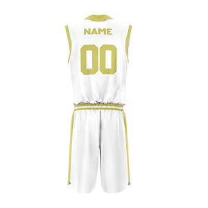 Uniforme de baloncesto personalizado 100% poliéster para hombre último diseño con conjuntos transpirables nueva llegada ropa deportiva impresión personalizada - Product Image 6