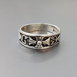 Fashionable Modern Fine Jewelry 5.1 Grams Gold Plated Silver <b>Ring</b> Stylish Gemstone Inlay Gift for Any Occasion - Product Image 1