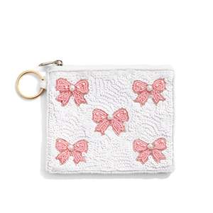 Porte-monnaie en perles de rocaille faites à la main avec motif de broderie complexe Porte-monnaie en perles de gros avec motifs complexes faits à la main - Product Image 5