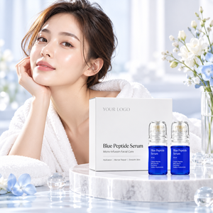 Suero Facial Hidratante con Péptidos de Cobre OEM para una Piel de Aspecto Suave, Etiqueta Privada, Venta al por Mayor de Fábrica - Product Image 2