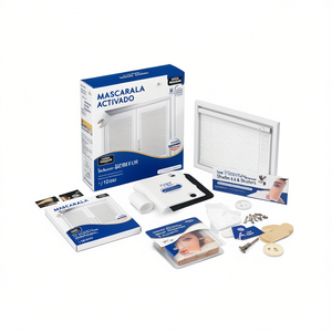 Juego de Seguridad para Ventanas Abatibles Hacia Adentro, Color Blanco, Modelo DZ150SEW de FUHR Persianas, Cortinas y Contraventanas - Product Image 3