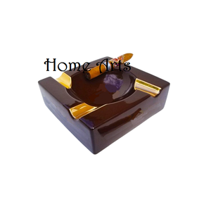 Cenicero para fumar de madera y acero inoxidable, diseño clásico, forma personalizada, cenicero para fumar cigarros a precio barato - Product Image 4