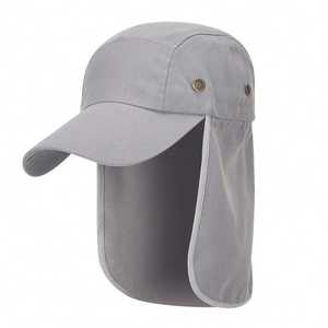 Chapeau de pêche universel pour hommes et femmes, chapeau de randonnée en plein air, chapeau de soleil, couvre-visage, chapeau à écharpe résistant aux UV - Product Image 1