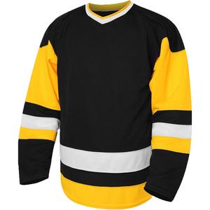 Maillots de Hockey sur glace professionnels en gros conception personnalisée tissu Durable sublimé Pro Fit contrôle de l'humidité uniformes à séchage rapide - Product Image 1