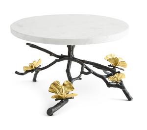 Soporte de pastel de mármol de alta calidad que sirve postres galletas para cumpleaños de fiesta de aniversario de boda. - Product Image 3