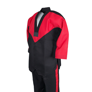 Nuevos Conjuntos de Uniformes de Taekwondo de Primera Calidad, 100% Algodón, Diseño Personalizable, Secado Rápido, Transpirable, Más Vendidos, Pedido Mínimo de 10 Conjuntos - Product Image 5