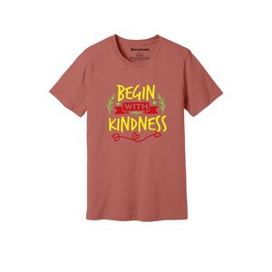 Camiseta informal de algodón 100% 3D Kindness Themes Print 12 opciones de color 160-180 Heavy GSM Diseño personalizable Logotipo de colocación - Product Image 1