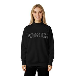 Nouveau Sweat-shirt Décontracté d'Hiver pour Femme à Col Montant et Manches Longues Brodé en Tissu Polaire Contemporain – Vente en Gros - Product Image 1